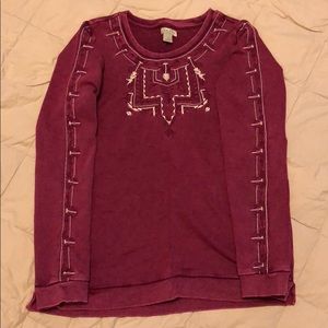 Lucky Brand sweatshirt sz L
